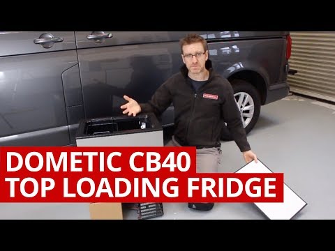 Kiravans Review of the Dometic CB40 Top Loading Fridge