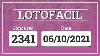 Capa de LOTOFÁCIL 2341