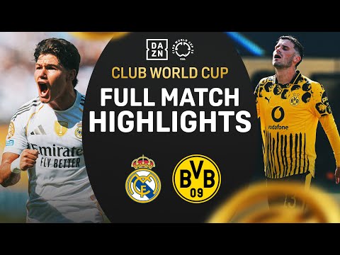 Real Madrid Survive Dortmund's Late Push | FIFA Club World Cup Highlights