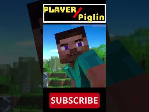 Insane OP Gamer vs. Piglin! #OPHouse #Minecraft