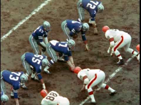 1968 Cowboys at Browns - Vikings at Colts Playoffs
