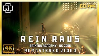 Rammstein - Rein Raus 4K with subtitles (Live at Brixton Academy London) Völkerball Remaster 60fps