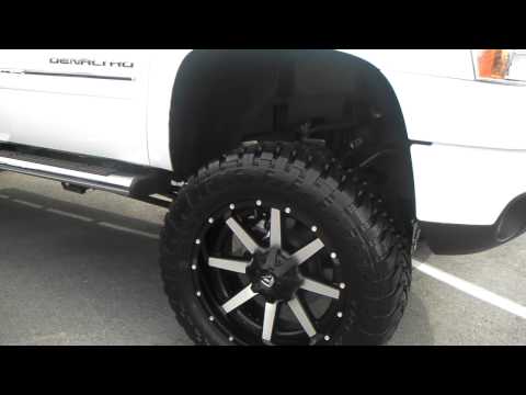 DUBSandTIRES.com 22'' Fuel Maverick Machine and Black Wheels 2009 GMC Denali HD Rims Asanti Forgiato