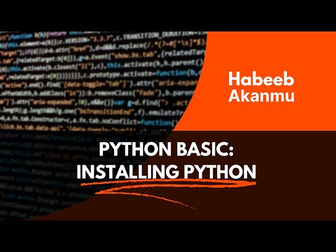 Basics Of Python Tutorial 1 Installing Python And Pycharm
