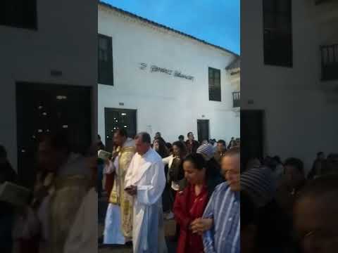 2019 procesión a nuestra señora de las nieves Pamplona colombia norte de Santander