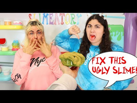 FIX THIS SLIME CHALLENGE! Make it the prettiest slime! Slimeatory #603