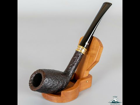 Stanwell Hans Christian Andersen Sandblasted Cutty Sandwich Brass Bands/Silver