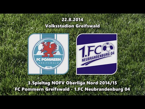 Pommern Greifswald - FCN (3.Spieltag AOL 2014/15)