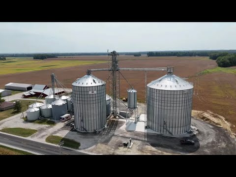 Ripco Systems Building A 330,000 Bushel Brock Grain Bin Season 6 Episode 25