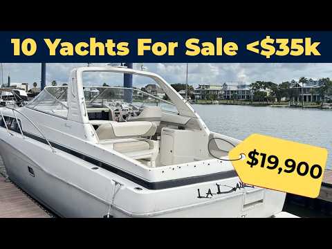 10 Stunning Used Yachts for Sale Under $35,000 In The US