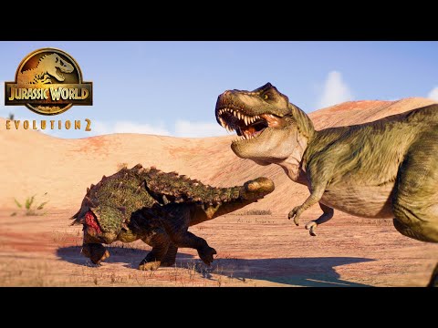 ANKYLOSAURUS Finishing Move vs All Carnivore Dinosaurs and PACK HUNTERS | JURASSIC WORLD EVOLUTION 2