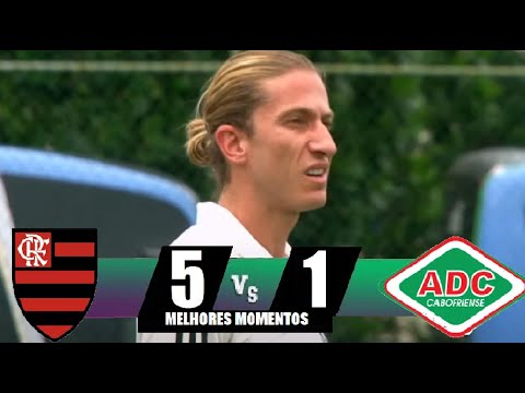 MELHORES MOMENTOS  FLAMENGO 5x1 CABOFRIENSE  FILIPE LUIS NO COMANDO SUB 17 COPA RIO GOLEADA