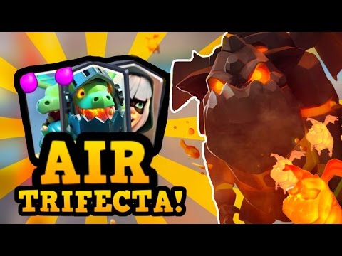 NEW AIRFECTA!! :: 5 Straight 12 Win Grand Challenges! AHCRAAAAP! :: Clash Royale