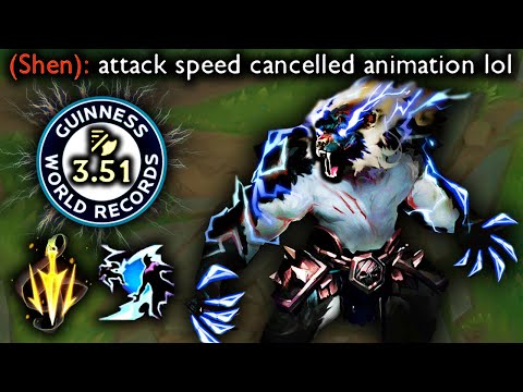 VOLIBEAR ATTACK SPEED RECORD