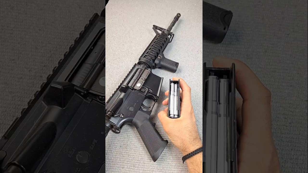 M4A1 에어소프트의 구조와 안전한 사용