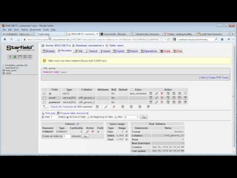 CodeIgniter Tutorials Registration Login Part 6 13