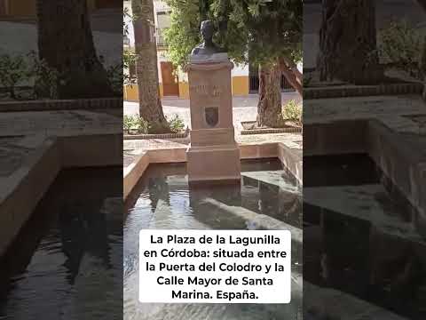 PLAZA DE LA LAGUNILLA EN CÓRDOBA: ENTRE LA PUERTA DEL COLODRO Y LA CALLE DE SANTA MARINA. España.