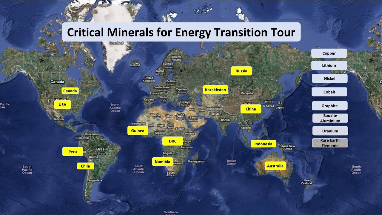 Tour of Critical Minerals for the Energy Transition – Andy Calitz and Mary Hemmingsen
