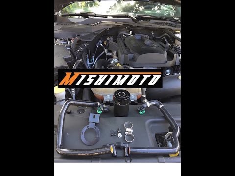 ECOBOOST MUSTANG MISHIMOTO OIL CATCH CAN INSTALL