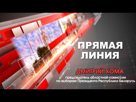Прямая линия. Председатель областной комиссии по выборам Президента Беларуси