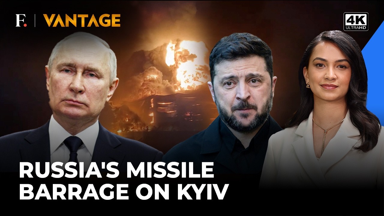 Russian Strikes Kill 17 in Kyiv as Ukraine Seeks More Patriot Interceptors |Vantage on Firstpost |4K