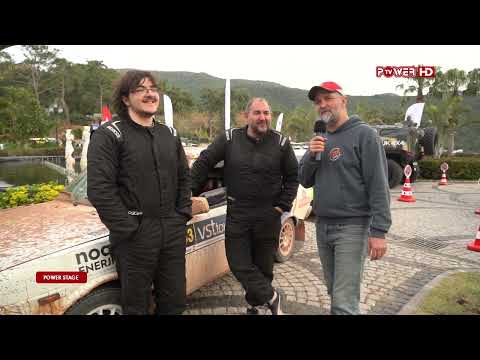 ÖMER - LEVENT GÜR. BABA VE OĞLU FIAT 131 İLE RALLY BODRUM'UN ZOR YOLLARINA MEYDAN OKUDULAR