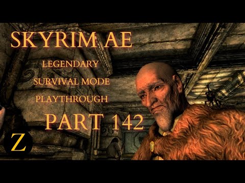 Skyrim Anniversary Edition / Legendary Difficulty Survival Mode Part 142 - Nepos The Nose