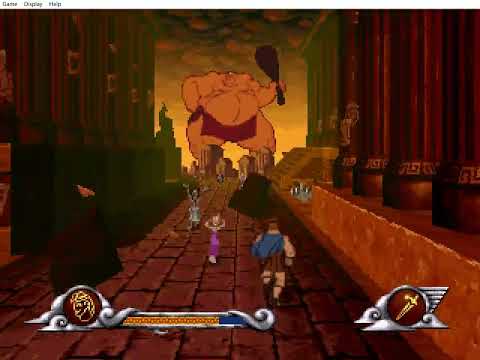 Disney’s Hercules (1997) PC game - Hydra boss to Final Boss gameplay