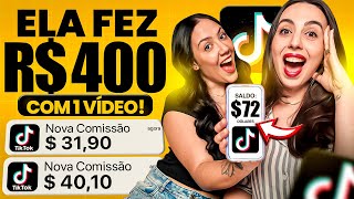 TIKTOK SHOP: Tutorial Completo P/ Ganhar Dinheiro No TikTok Shop (Como Ela fez R$400 Com 1 Vídeo)