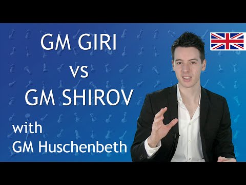 GM Giri vs. GM Shirov Unive Chess Match 2014 | Chess Game Analysis