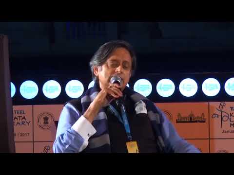 Dr. Shashi Tharoor talks empire at Kalam 2017 Kolkata Literary Meet