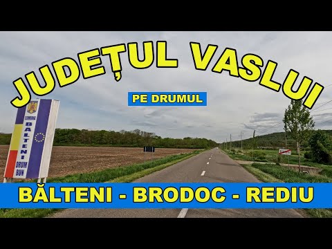 Drumul Balteni - Brodoc - Rediu DJ 207E video 5K aprilie 2024