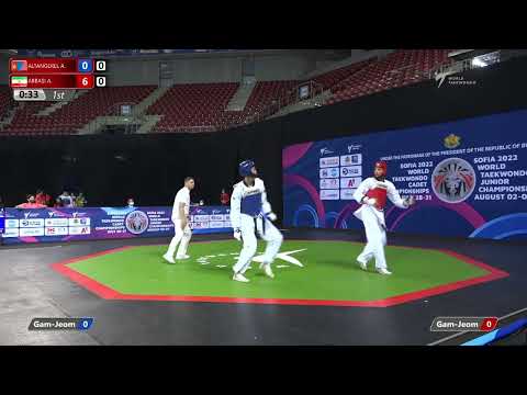 515 Quarter final Men +78kg MGL ALTANGEREL A  IRI ABBASI A