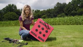 Vital Signs 2 Combo Archery Target review by Nicole Reeve of Driven Outdoors