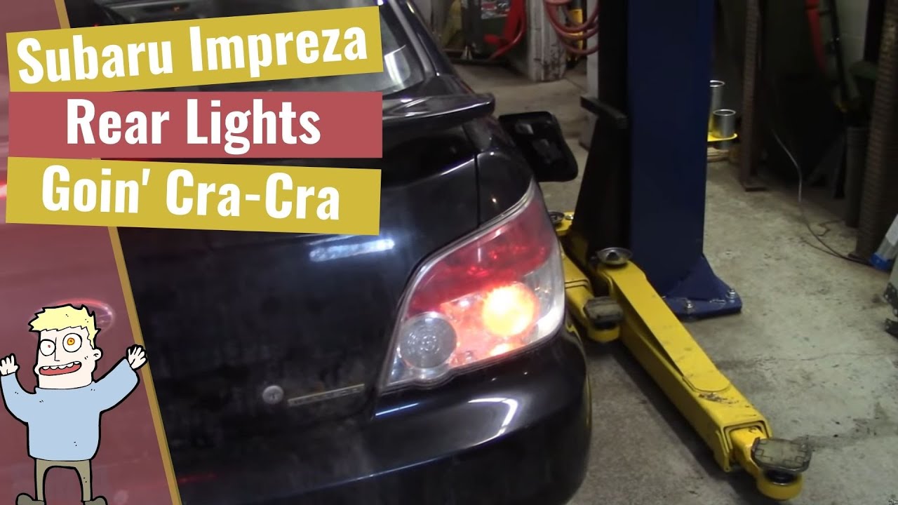 Subaru: Taillights, Brake Lights, Reverse Lights Not Working Correctly