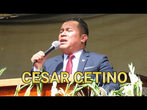 QUE BUENO ES EL MAESTRO CANTANTE CESAR CETINO
