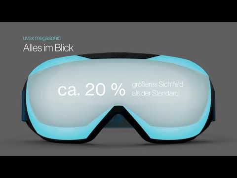 uvex megasonic: innovative Vollsichtschutzbrille für Brillenträger (DE)
