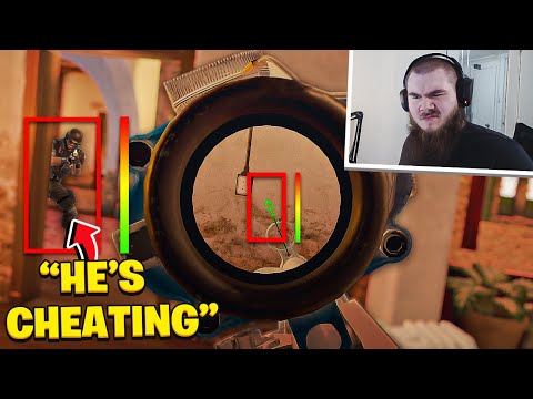 REACTING TO HORRIBLE CHEATERS IN RANKED - Rainbow Six Siege