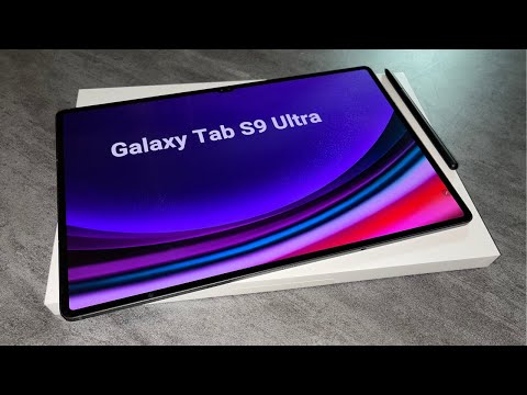 Samsung Galaxy Tab S9 Ultra Unboxing - ASMR