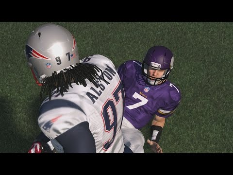Madden 15 Player Franchise Next Gen Gameplay - Tough Day For Ponder & AP | Speed Rush LE