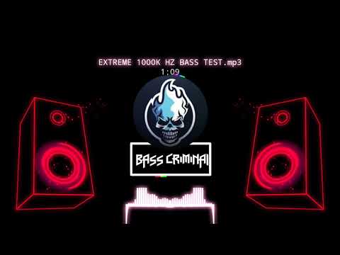 EXTREME 1000K HZ BASS TEST ☣️☣️☣️☢️☢️☢️☣️☣️☣️☢️☢️☢️