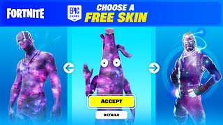 HOW TO GET FREE GALAXY SKINS in Fortnite!
