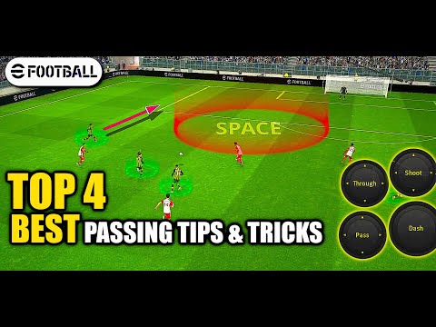 eFootball 2024 | TOP 4 BEST PASSING TIPS & TRICKS | ULTIMATE PASSING TUTORIAL | HOW TO PRO PASS