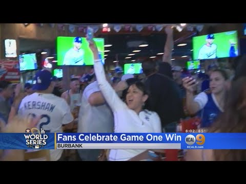 Watch Parties Turn Into Victory Parties For Dodgers Fans
