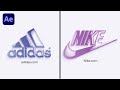Make Modern Logo Animation In After Effects After Effects Tutorial No Plugins Required