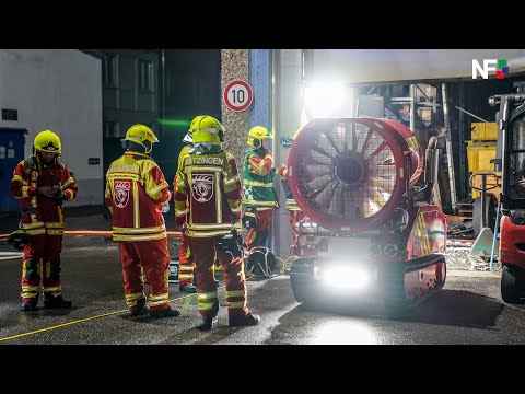 15.10.2022 - Brand in Lagerhalle