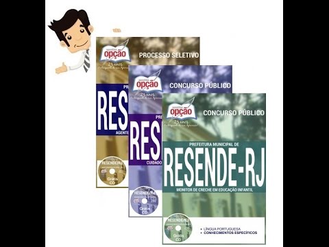 Apostilas Seletivo Resende 2016 - Cargos de Nível Médio e Fundamental