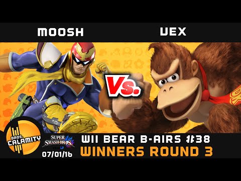 WBB #38 | CT Vex Kasrani (Fox) vs TL|BC Moosh (Falcon) - Winners Round 3 - Smash Wii U
