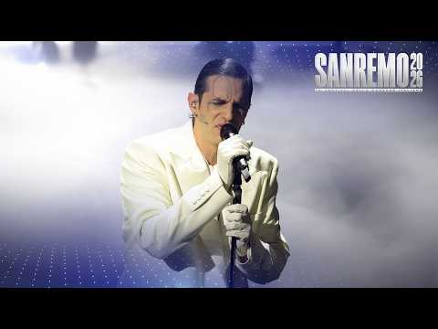 Sanremo 2026 - Achille Lauro canta Perdutamente