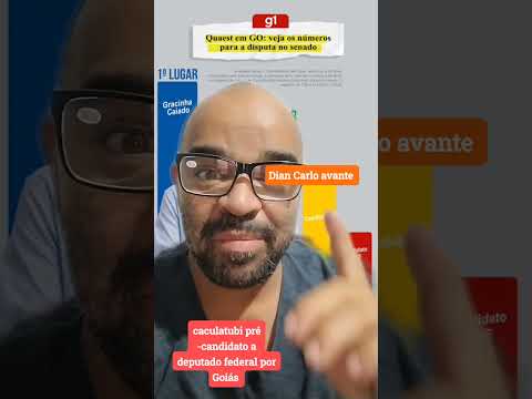 pesquisa para senador de Goiâs #noticias